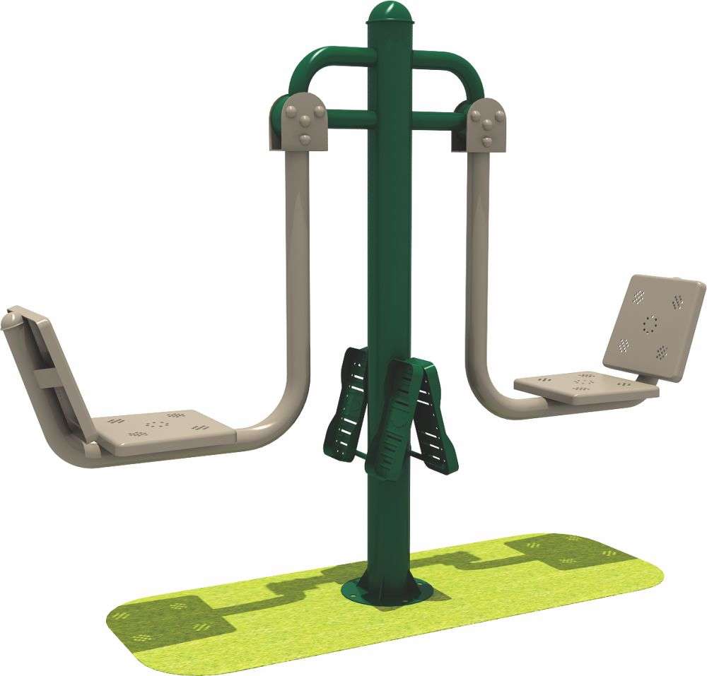 leyu乐鱼健身器材 限位双人坐