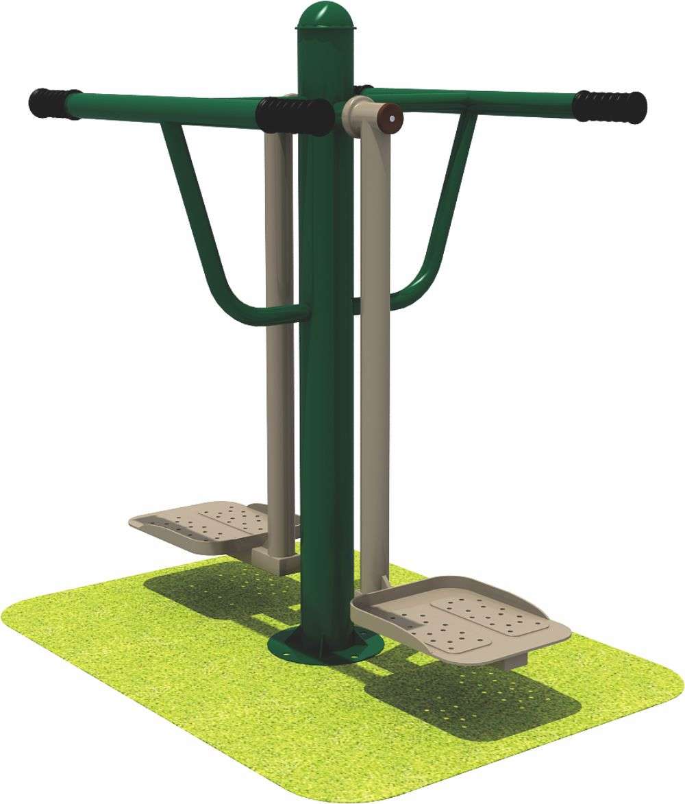 leyu乐鱼健身器材 限位双人浪