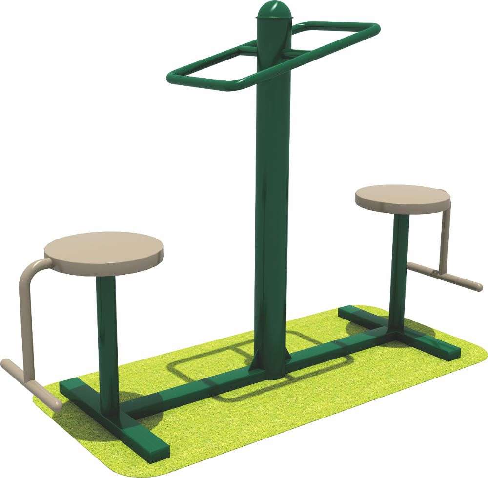 leyu乐鱼健身器材 坐式扭腰器