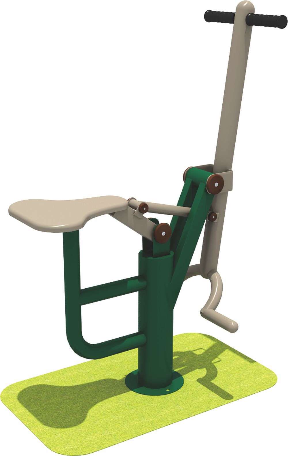 leyu乐鱼健身器材 单人健骑机