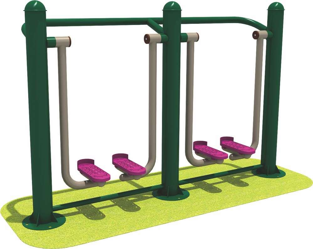 leyu乐鱼健身器材 双人漫步机