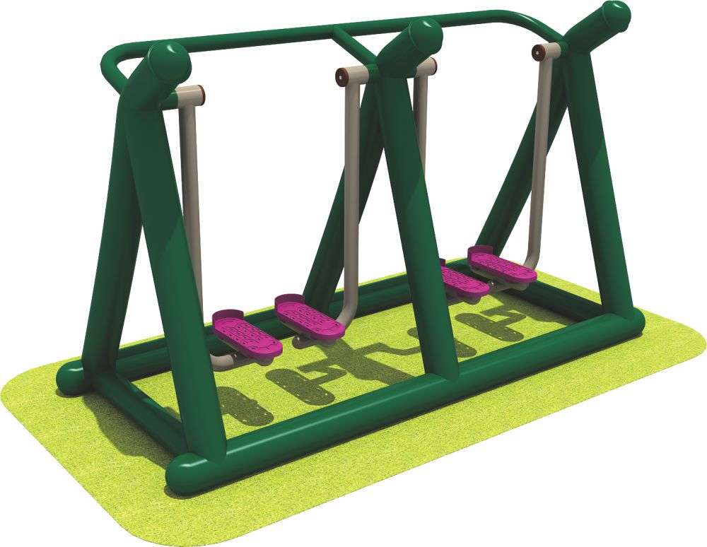 leyu乐鱼健身器材 两人落地漫