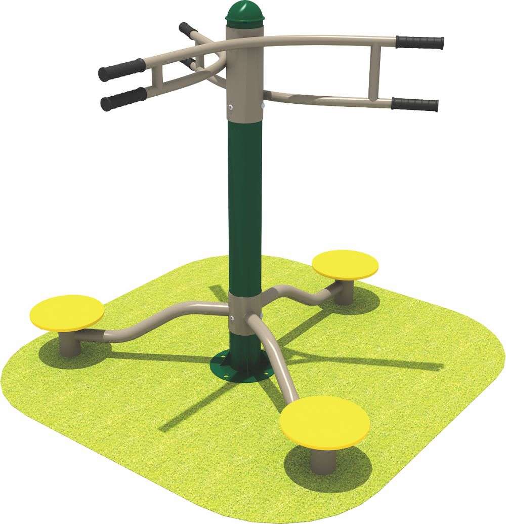 leyu乐鱼健身器材 三位转腰器