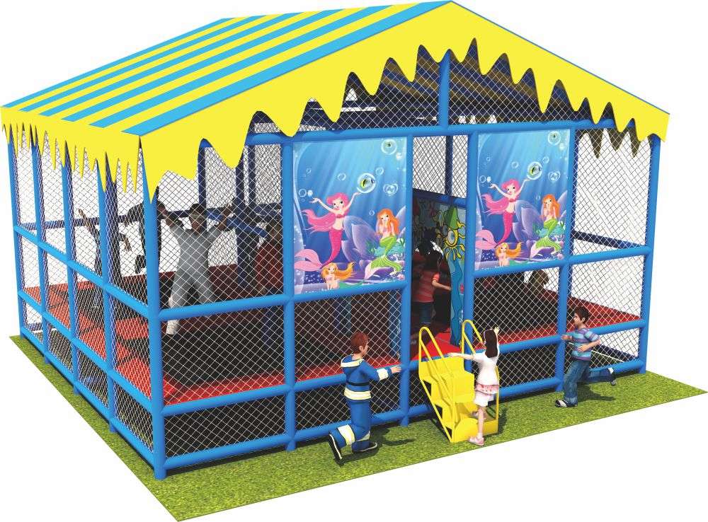 蹦床乐园 leyu乐鱼圆形蹦床